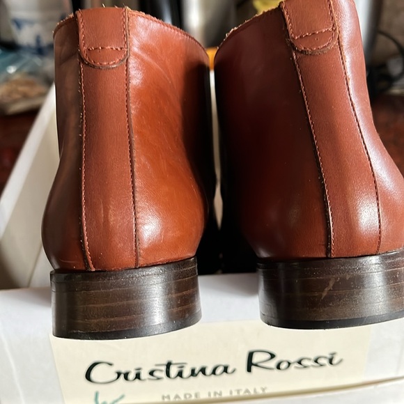 Christina Rossi Brown Made in Italy Shoe Boots size 8 - Picture 5 of 8